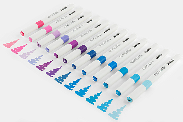 Набор маркеров-кистей акриловых "SKETCH&ART" 36 ЦВ.