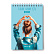 Блокнот А5 40 л. кл. на гребне "Такая, какая есть!" выборочный лак,  01271 Б136 "Светоч" 