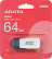 Флеш Диск A-Data 64GB UV240  USB2.0 белый/голубой