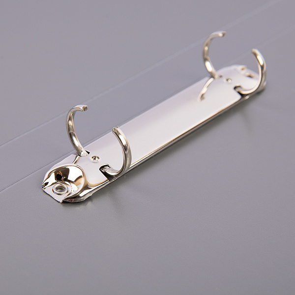 Папка 2 кольца 25 мм А4 "Expert Complete" PRISMA  700 мкм  d - 20 мм серебряный new