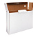 Короб архивный с клапаном А4, 150 мм, микрогофрокартон, до 1400 листов, белый, 250x150x315 мм