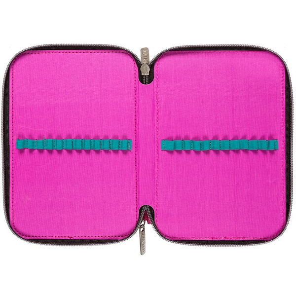 Пенал 2секц. д/дев. 210*140 "deVENTE. Miracle" для 44 пр. прямоугол. плотный текстиль на молнии