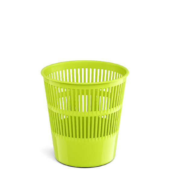 Корзина для бумаг 9 л. сетчатая ErichKrause® Neon Solid, желтый