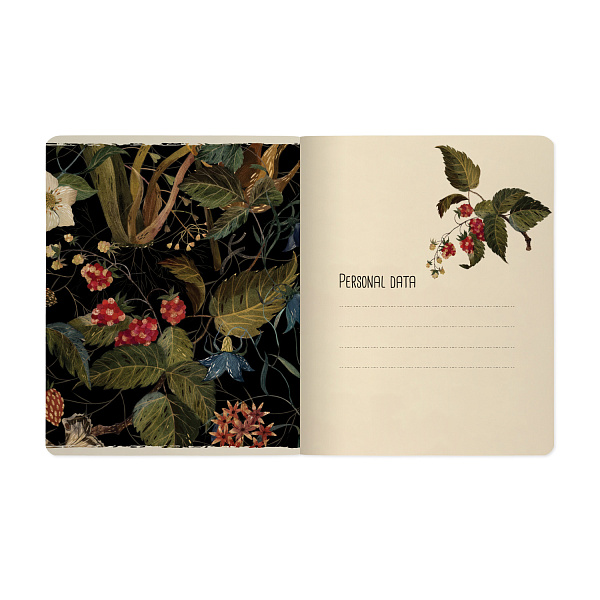Тетрадь 48 л. кл. "FLORA"