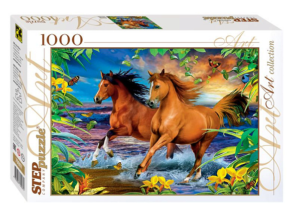 Пазлы 1000 эл. "Лошади" (Art Collection)
