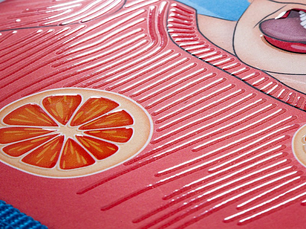 Пенал Hatber 190х115мм 1 отделение на молнии мат.ламин. 3D лак-Очаровательные глазки- с табл.умножения  в индив.упак.