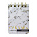 Блокнот А7 100 л. лин. на гребне «CUTE JOURNAL» BV, "CARRARA" 