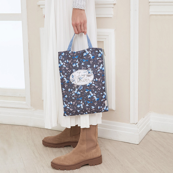 Папка для тетрадей А4 с ручками вертикал. ErichKrause® Frozen Beauty, на молнии