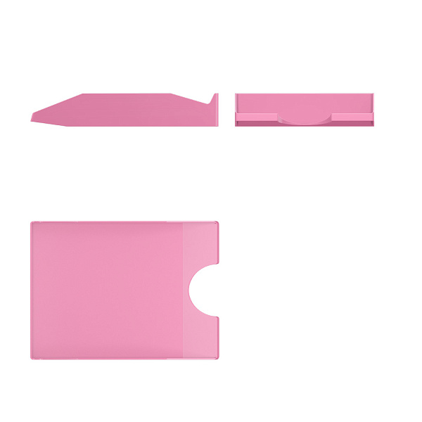 Лоток горизонтальный ErichKrause® Office, Pastel, розовый