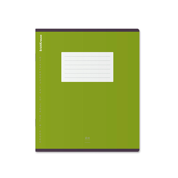 Тетрадь 24 листа в линию ErichKrause Unicolor Bright, MIX-PACK