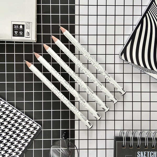 Карандаш ч/г "Sketch&Art. Jumbo" 4В, 3,5 MM