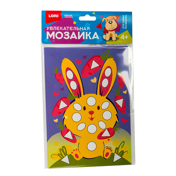 Увлекательная мозаика (набор малый) "Зайчик"
