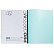 Тетрадь 48 листов в линию, пластиковая обложка "PROGRESSIVE", 60-65г/кв.м, бирюзовая