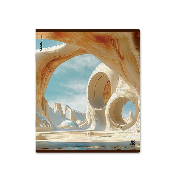 Тетрадь 48 л. кл. "Dune" матовая ламинация, ErichKrause _MIX-PACK