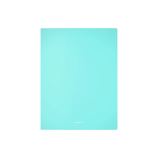 Папка 2 кольца 24 мм А4 ErichKrause Diagonal Pastel, пластиковая, ассорти 