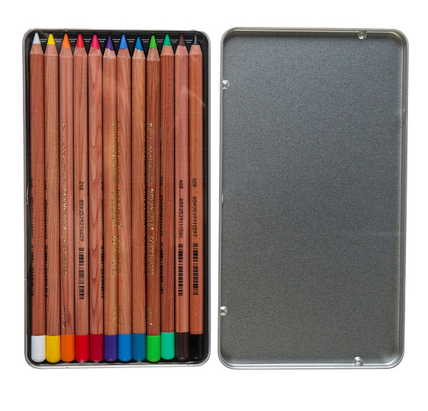 Пастель сухая в карандаше набор 12 цветов, GIOCONDA Soft 8827