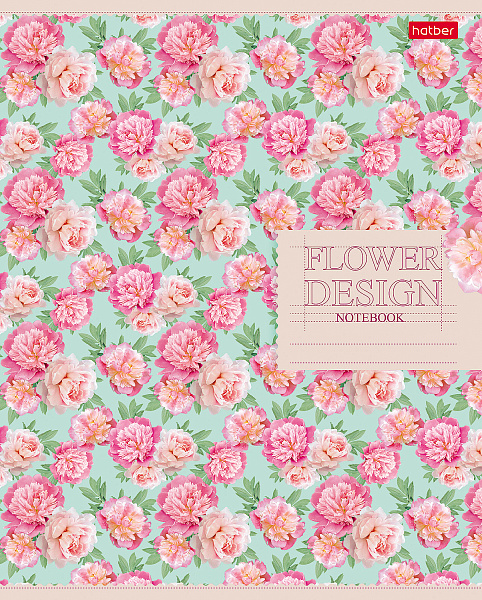 Тетрадь 60 л. кл. "Соцветие красоты" 65г/кв.м на скобе 