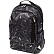 Рюкзак "deVENTE. Zig" подростковый 40x30x14 см (14 л) вес 300 г, фактурный антивандальный нейлон с рисунком металлик, жаккардовая репсовая лента, эргономичная вентилируемая спинка и уплотненные вентилируемые лямки, 2 отд. на молнии, 1 передний карман