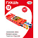 Гуашь 12 цветов по 15 мл. "Мультики" блок-тара, картонный пенал