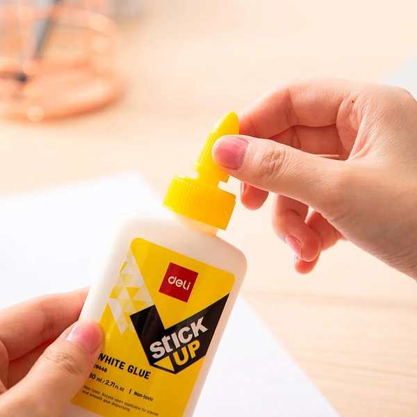 Клей ПВА  Deli 120мл бутылка