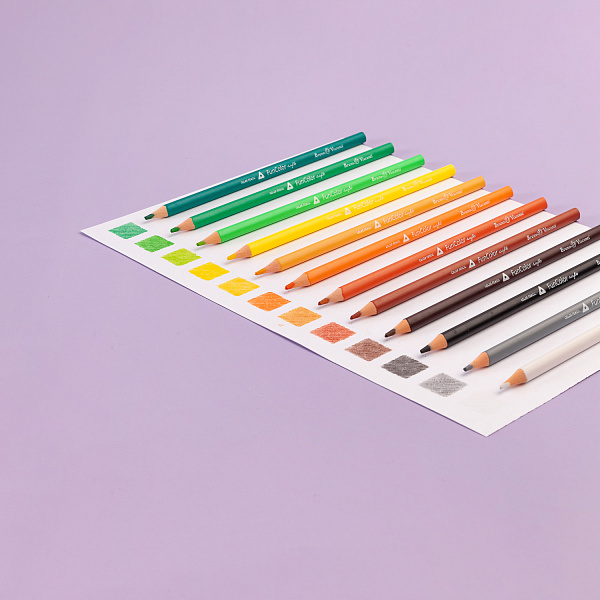 Карандаши 24 цв. "FUNCOLOR" пластиковые