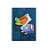 Тетрадь с пластиковой обложкой на спирали ErichKrause Birds, ассорти, А5, 80 л. кл. 