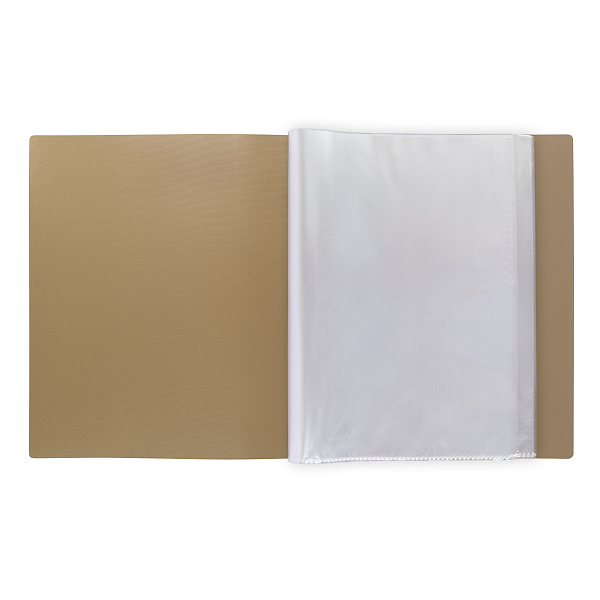 Папка 20ф А4 "Expert Complete" PRISMA 600 мкм  20 мм  золотой new