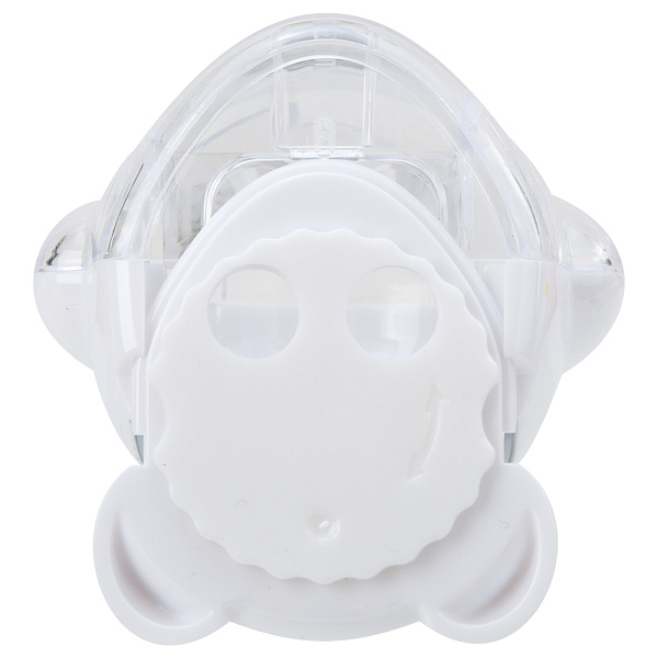 Точилка 2 отв. Deli с контейнером "Пингвин" пластик ассорти