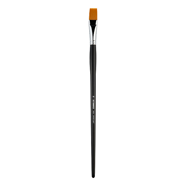 Кисть для акрила Sketchmarker 342 синтетика мягкая плоская ручка короткая №16