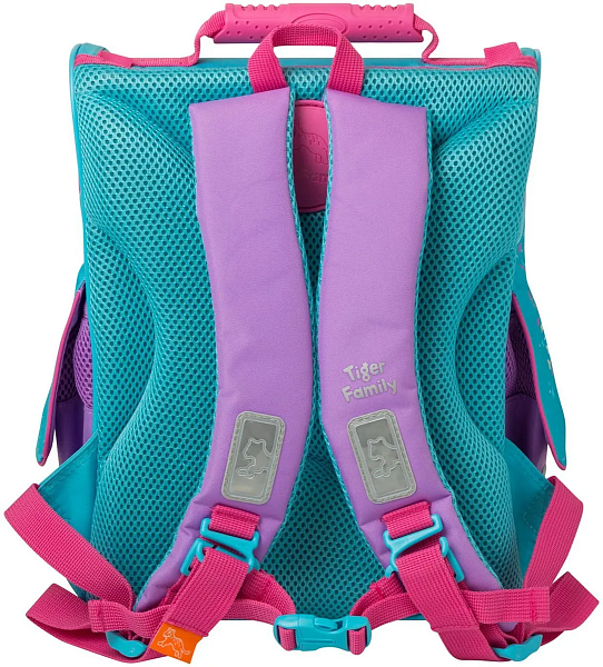 Ранец школьный NATURE QUEST Little Charlotte, разм.35 х 31 х19/33 х 25 х13  см, анатом. спинка, для девочек арт.