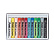 Пастель масляная 12 цв. "Pentel" в картоне