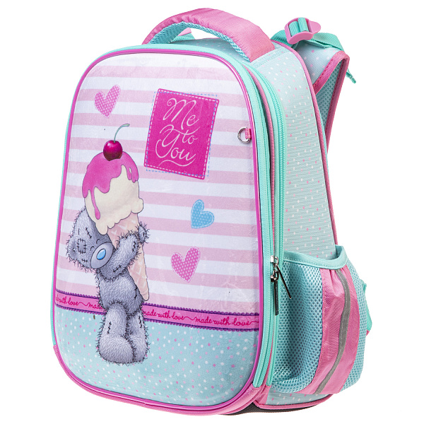 Рюкзак Hatber ERGONOMIC Classic -MetoYou- 37Х29Х17 см EVA материал светоотраж. 2 отделения 2 кармана  Metoyou