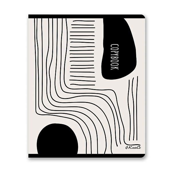 Тетрадь 96 л. кл. "Всё сложное просто" выборочный лак, A5 на скобе 60 г/кв.м , белизна 100 %. 000778 "Светоч"