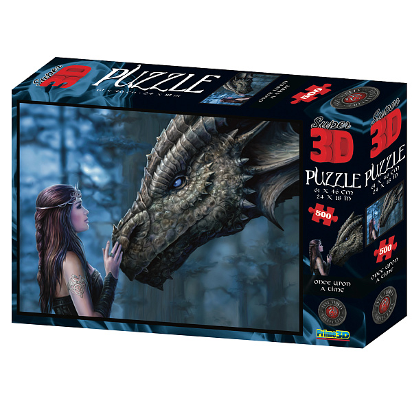 Пазл 3D "Однажды", 500 детал., 6+
