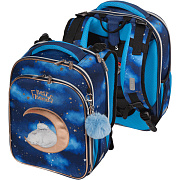 Рюкзак школьный "deVENTE. Premier. Best Friends" жесткий 37x28x18 см (17 л) вес 1000 г, эргономичная формоустойчивая вентилируемая спинка (евросетка) и мягкие S-образные регулируемые по росту ребенка лямки, нагрудные пряжки, дно из фактурной резины с