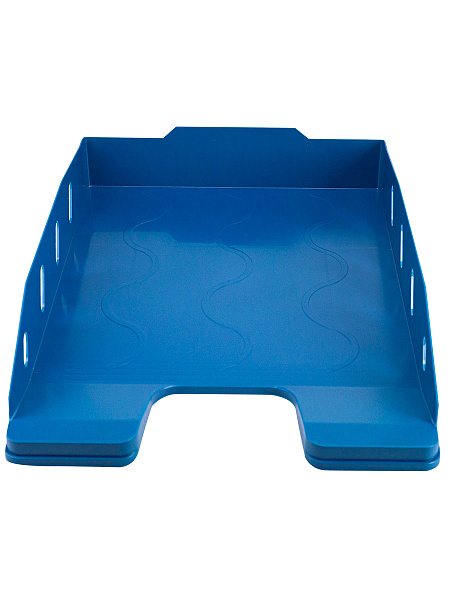 Лоток горизонтальный ОФИС - ДЫМЧАТЫЙ. ЛАЗУРЬ  62х340х250