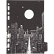 Разделитель листов "deVENTE. Silver Moon" A5 (160x210 мм) полипропилен 140 мкм, искрящаяся фактура, с рисунком, индивидуальная упаковка, 5 шт, индивидуальная упаковка