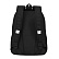 Рюкзак школьный с картхолдером на держателе (/1 черный - фосфорный)