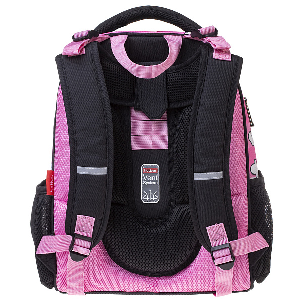 Рюкзак Hatber ERGONOMIC Classic -Попкорн- 37Х29Х17 см EVA материал светоотраж. 2 отделения 2 карман