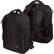 Рюкзак "deVENTE. Business" подростковый 43x31x14 см (19 л) 800 г, текстильный, эргономичная вентилируемая спинка и уплотненные лямки, 3 отделения на молнии, уплотненное отделение для ноутбука до 15 дюймов и книг, 2 боковых кармана, 1 потайной карман 