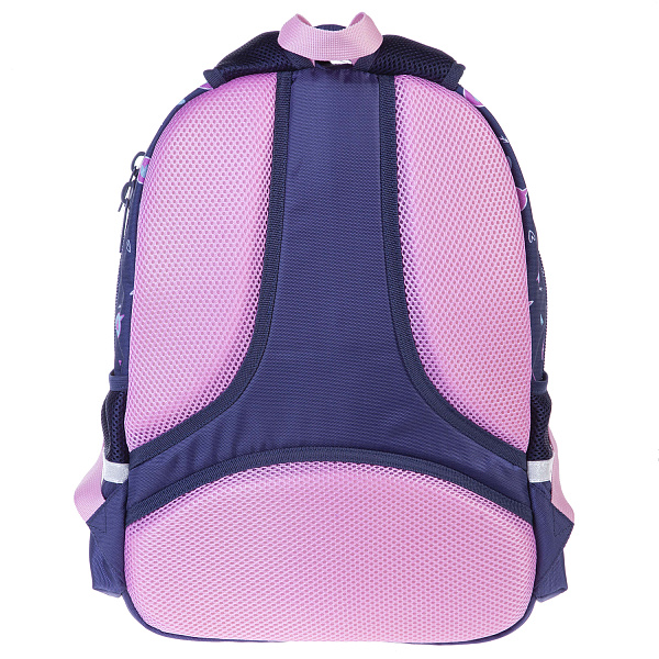 NRk_76075 Рюкзак Hatber EASY-Котомагия- 41Х29Х16 СМ полиэстер нагрудная стяжка светоотраж. 3 отделения 3 кармана