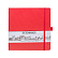 Блокнот для зарисовок Sketchmarker 140г/кв.м 20*20cм 80л твердая обложка Красный
