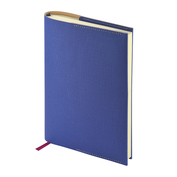 Ежедневник недат. А5 "SORRENTO" (ЯРКО СИНИЙ)