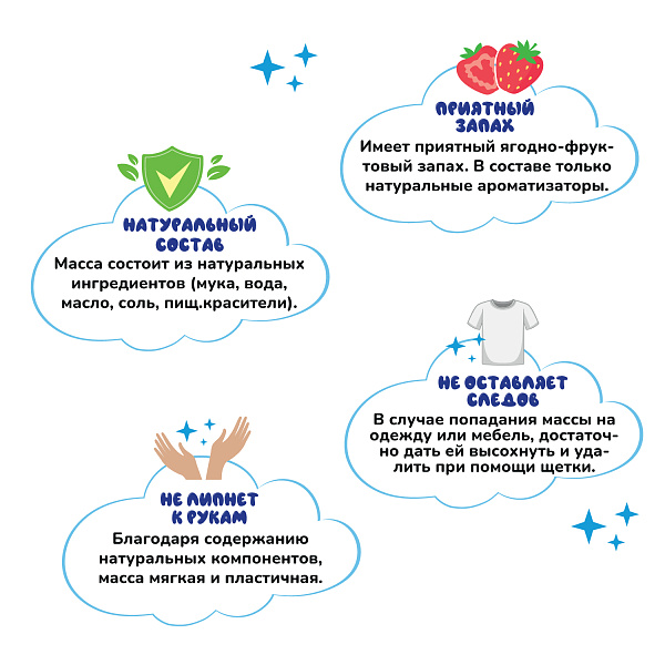 Масса для лепки Joy Doh, набор DINOSAURS PARK - ПАРК ДИНОЗАВРОВ, 3d формы,  13 аксессуаров, 8 баночек с тестом , (8 х 56г.), 1/6