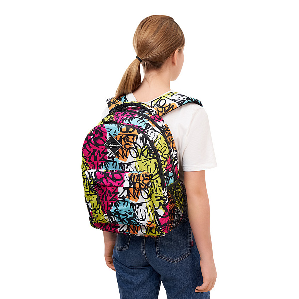 Рюкзак ErichKrause EasyLine® с двумя отделениями 20L Scribble