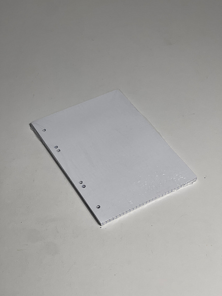 Сменный блок для тетрадей на кольцах А5, 80 листов, клетка, блок офсет, 60 гр/м, белизна 100%