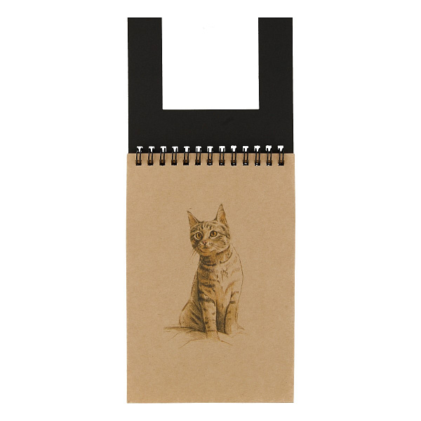 Блокнот д/эскизов А5 50 л. "Котенок" 70/78 г/м