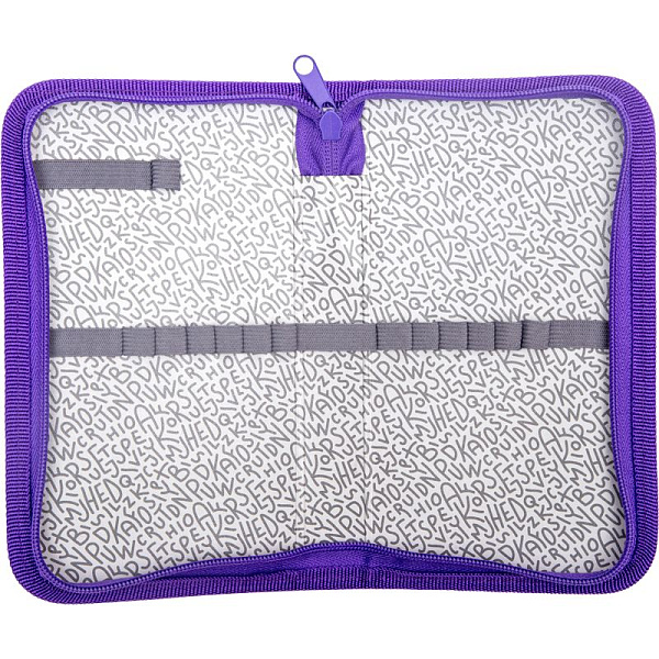 Пенал 1секц. д/дев.205*120 "deVENTE. Teddy Bear" для 17 пр. на молнии прямоугольный 