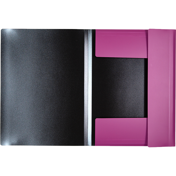 Папка с резинкой "deVENTE. Esthetics" A4 (230х320x20 мм) непрозрачная бургунди, полипропилен 600 мкм, фактура "soft-touch" широкая вертикальная резинка, 3 клапана, наполнение до 20 мм, индивидуальная упаковка,