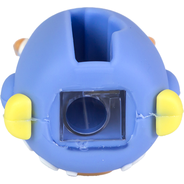 Точилка 1 отв. deVENTE. Big Eyes Monster, 30x37x28 мм, пластиковая с покрытием Soft Touch,ассорти 3 дизайна